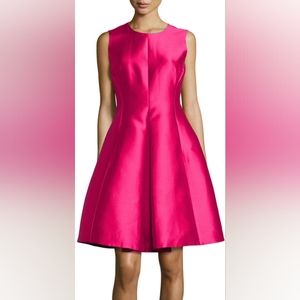 Kate Spade Hot Pink Fit and Flare Dress